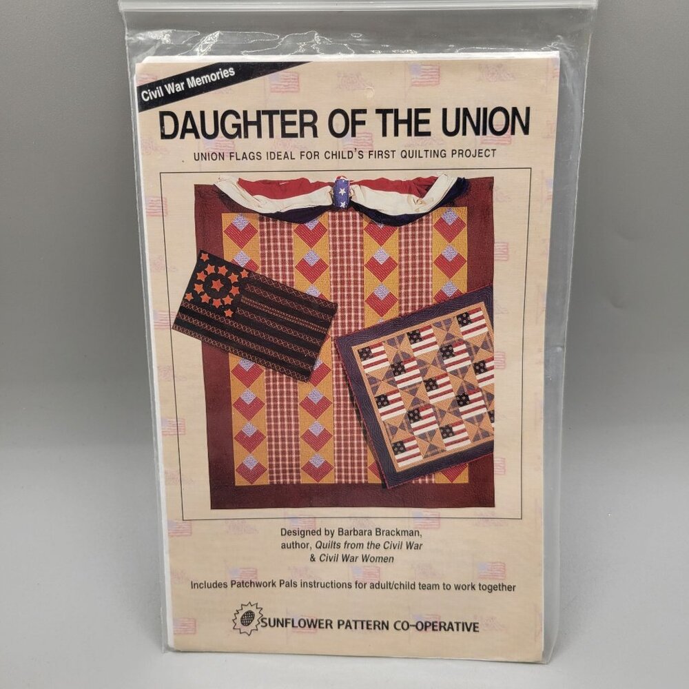 Daughter of the Union Flags Quilt Pattern Patchwork Pals Instructions